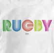 Rugby North Dakota ND T Shirt DAZZLE COLOR WHITE Hometown Souvenir